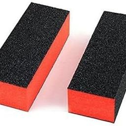 ZAUKY 2PCS Nail Buffer Block | Nail Art Shiner Buffer Block | Nail Buffer Sand Block | Manicure Buffer Block | Buffer Nail Art | Nail Buffer For Nail Extension | Nail Shiner(COMBO PACK)(MULTICOLOR)-29