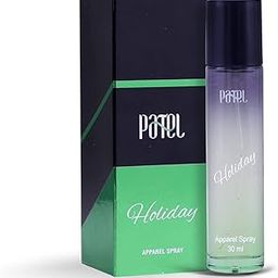 Patel Holiday Eau De Parfum Men, 30ml | Long Lasting Perfume for Men | Premium Luxury Fragrance Scent | Aromatic Blend of Amber and oriental| Suitable for Every Occasion-image-98