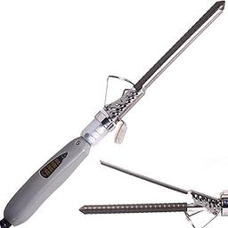 Concepta Professional Hair Curler Iron Rod Brush Styler for Women Professional Hair Curler Tong with Machine Stick and Rolle (Silver)-23