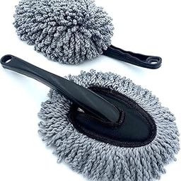 Shrux Dash Duster - Best Microfiber Multipurpose Duster Car and Home Interior|Home Kitchen Computer Cleaning Brush Dusting Tool|mini Handheld Car Interior and Exterior Dust Cleaner Microfiber Duster-image-68
