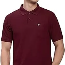 lux parker Men's Solid Regular Fit T-Shirt-picture-1