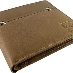 Men Casual Brown Genuine Leather Wallet (7 Card Slots)-image-98