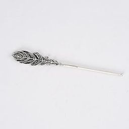 SABERA Morpankh Silver-Plated Tilak Stick | Brass Base Ritual Accessory | Elegant Gift Box | Silver Stick Tilak Box | Brass Gift | Handcrafted Silver Accessory | Puja Props-image-34