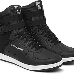 zixer Men's Korean Style High Top Platform Fashion Sneakers/Sports/Casual Shoes for Men || Ankle Casual Shoes for Men Latest-picture-13