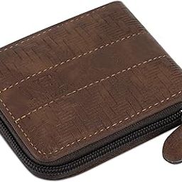 PU Leather 9 Slots Vertical Card Holder Credit Debit Card Holder Zipper Coin Purse for Men and Women Accordion Money Wallet Security Wallet (MW-2)-12