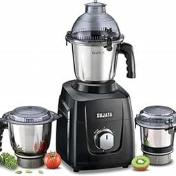 Sujata MG02 Mixer Grinder | The New Generation Mixer Grinder | Powerful and Versatile Kitchen Appliance | 1000 Watts Motor | 3 Stainless Steel Jars-image-24