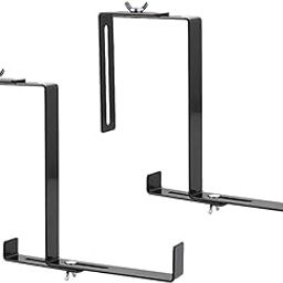 2 Pieces Railing Planters Hooks Railing Flower Box Holder for Porch Lanterns-image-53