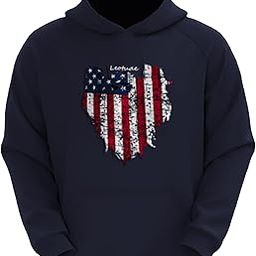 Men's Hooded Neck Loopknit Printed Sweatshirt with Side Pockets (Color Grey)-image-49