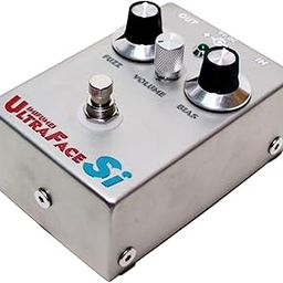 Hand-made Fuzz Pedal, classic fuzz distortion Guitar Pedal Legendary fuzz, True Bypass, DC 9V, Pedal for Electric Guitar Silver Gray-image-0