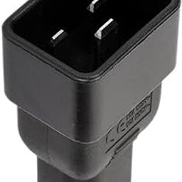 CALANDIS™ IEC 320 C20 3-Pin Male to C13 Female Plug Power Supply Converter Adapter | Audio Cables & Interconnects | TV Video & Audio Accessories-11