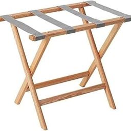 Wooden Luggage Rack with Shelf for Shoes, Accessories, Strong Bearing Sturdy Storage Free Space Wood Suitcase Rack Sheesham Wood Luggage Stand for Bedroom Hotel Guest Room with Solid Leg Quality A11-image-86