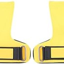 CALANDIS™ Weight Lifting Wrist Straps Pull Ups Workout for Deadlifts Rows Bodybuilding Yellow | Gloves Straps & Hooks | Strength Training | Fitness Running & Yoga-image-92