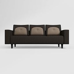 GODREJ INTERIO Sofa Pangram 3 Seater Fabric Sofa for Living Room, 3-Years Warranty, Solid Wood, Taupe-image-20