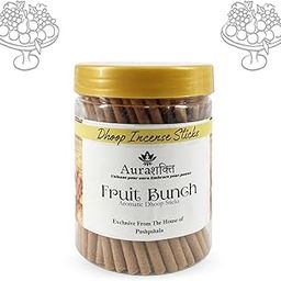 Aura Shakti Dhoop Stick | Dhoop Sticks for Pooja | 200g per Pack (80 Sticks) | 4-Inch | Includes 2 Stick Holders | Long-Lasting Aroma Dhoop Batti | Natural Fragrance (Fruit Bunch, Pack of 1)-image-89