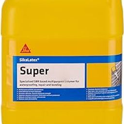 SIKA – Multipurpose repair polymer – SikaLatex Super – Ideal for waterproofing, bonding and repairing – Easy to use – Crack-reducing – 5 kg – White-picture-25