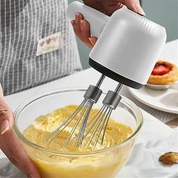 LANCEMATES Cordless Hand Mixer - 3 Speed Rechargeable Electric Whisk for Baking, Whipping Cream & More - Portable Kitchen Tool-picture-12