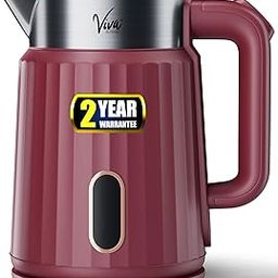 FEDUS Aqua Viva Electric Kettle, 1.8 Litres hot water kettle Jug, 1500W Stainless Steel Body, Power Indicator Automatic Cut-off used for boiling Water, making tea and coffee, instant noodles, soup etc-picture-18