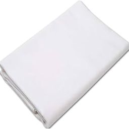 100% Pure Cotton Unstitched Plain Fabric Material Mulmul for Pettecoats, Camisoles, Dhoties, Baby Napkins, Pillows, Home Furnishing and DIY Craft, 3 Meters, White-image-3