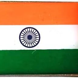 Nimida Indian National Flag Brass Glass topped Lapel Pin/Brooch/Badge for Clothing Accessories - Large Size - 1 no.-image-52