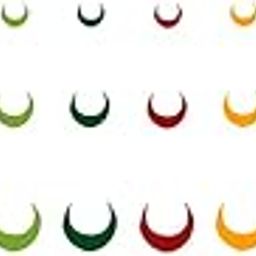 Comet Busters Multicolored Multisized Moon Bindis (5mm, 7mm, 9mm) (BV1368)-image-21