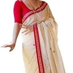 Traditional Ashtami Black Saree | Handloom Cotton Taant Saree | 5.5 Meter with Additional Blouse Piece-picture-25