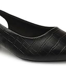 Women Comfortable Block Heel Pointed Toe Slingback Fashion Shoes for Daily use, Office use, Casual use-15