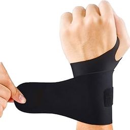 NIVAKINI Wrist Brace with Thumb, Support for Pain Relief & Stabilization | Lightweight Wrist Support for Arthritis, Sprains, Tendonitis, Carpal Tunnel | Universal Fit (black)-image-55