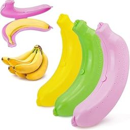 QLFJ-FurDec 3pcs Banana Holder Case, Banana Keeper BPA-Free Outdoor Travel Case, Banana Container Outdoor Travel, Fruit Cover for Picnic, Hiking-11