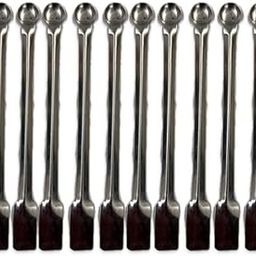 Steel spatula for lab 8 inch pack of 10pc-picture-20