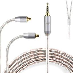 OKCSC JBS IE300 to 2.5MM Upgraded Replacement Cable for Shure Earphones Cable 4 Core Silver Plated for SENNHEISER IE200/IE300/IE600/IE900 AKG N5005 N30 N40 3.94FT-image-86