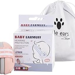 STOYOBE® Baby Headband Earmuffs – Noise Cancelling Headband for Sleeping, Adjustable Soft Soundproof Earmuffs for Infants, Toddlers, Kids (0-3 Years), Comfortable & Lightweight-image-51