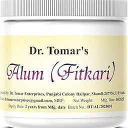 Alum Powder (Fitkari) 200 g | Alam Stone Powder For Face, Skin Care, Water Purification, Shaving Cuts burns, Odor Sweat Deodrant | Pure Phitkari (Fitkiri) Powder | Travel Pack-image-64