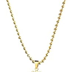 Surya Pendant Necklace – Sun God Jewelry in Gold Finish | Hindu Spiritual Pendant for Protection, Power & Positivity Gold SPn2025234-image-9