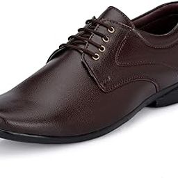 Men's Formal Shoes | Lace-Up Derby Shoes | Provide Comfort & Stylish | Perfect for Formal Wear, Business Casual, and Parties (8601)-image-85