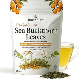 Unitedlys Sea Buckthorn Leaves 50g | Pure & Natural Herbal Leaf Tea | Supports Skin, Immunity & Detox | Caffeine-Free, Sun-Dried Sea buckthorn Leaf Tea for Wellness & Healthy Lifestyle-19