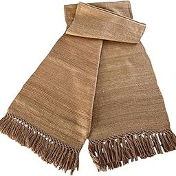 Handwoven Eri Silk Women's & Ladies Mufflers Soft Texture And Sustainable Eco-friendly Mufflers-image-62