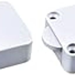 KAKA LIGHT Automatic Door Switch for Wardrobe & Cabinet, Push-to-Off Lighting Control, White, Pack of 4-77