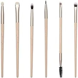 Milagro Beauty Eye Essential Makeup Brush Set, Includes Firm Blending, Eyeshadow, Eyeliner, Smudge, Large Crease, Pencil, Highlighter, Concealing, and Foundation Brushes With Sparkle Holder (Set Of 8)-12