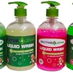 Doctor Bond Liquid Wash Soap, Pack of 4, Assorted Variants, 500ml Each-image-25