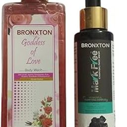 Goddess of Love Body wash 250ml and Bronxton Mark Free charcoal facewash 100ml combo set-image-96