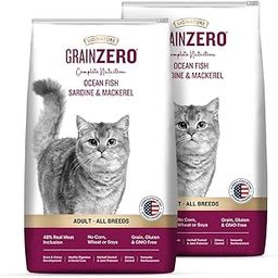 Grain Zero Signature Adult Cat Dry Food - 1.2 kg - Ocean Fish, Sardine and Mackeral | Grain, Gluten & GMO Free, Pack of 2-image-40