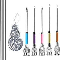 Lr Decor Bazaar G5Embroidery Kit Stitching Punch Sewing Pins Needles for Beginners 5.5x4x2cm Crafts | Needlecrafts & Yarn | Embroidery & Cross Stitch | Hand Embroidery Kits | Punch Needle Kits-image-24