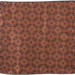 Flower Bronze Microfiber Pocket Square For Men-picture-46