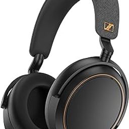 Sennheiser Momentum 4 Wireless Over Ear Headphones Designed in Germany - Bluetooth Adaptive Noise Cancelling-ANC,4 Digital Mics for Crystal-Clear Calls,60h Battery, 2 Yr Warranty, Black/Copper-20