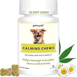 Calming Chews for Dogs | Reduces Stress & Aggression in Dogs | Dog Behaviour Management | Non-Drowsy | Anti-Anxiety & Long-Lasting Relief | Suitable for Daily Use | 20 Chews-image-26