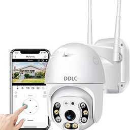 DDLC Wi-Fi Smart Outdoor 355° PTZ Camera with Live Monitoring| Two-Way Audio| Motion Detection| Alarm |SD Card Recording| Cloud Storage | Full-Color | IP66 All Weather Proof (PTZ)-picture-15