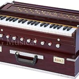 SG Musical - 9 Stopper Folding Harmonium, 42 Keys, Multi Fold Bellow, Coupler Fundtion, Harmonium Musical Instruments With Carry Bag-image-28