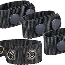 CLUB BOLLYWOOD 4pcs Tactical Duty Belt Keeper Webbing Strap Stopper Blocker 18x2.5cm Loops-picture-13