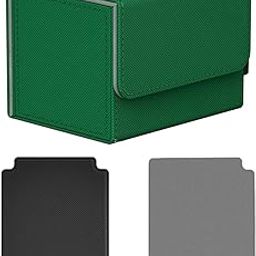 CALANDIS™ Card Deck Storage Box TCG Card Organization with Magnetic Closure Cards Case Green | Other Accessories | Equipment Care & Accessories | Baseball & Softball | Team Sports-20