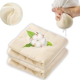 Hian Unbleached Natural Cotton Cheese Cloth - Reusable, Washable, Lint-Free - Ideal for Cooking, Straining, Filtering, Cleaning, and Crafting, Multi-Purpose Kitchen and Household Use (2 Meters)-image-14